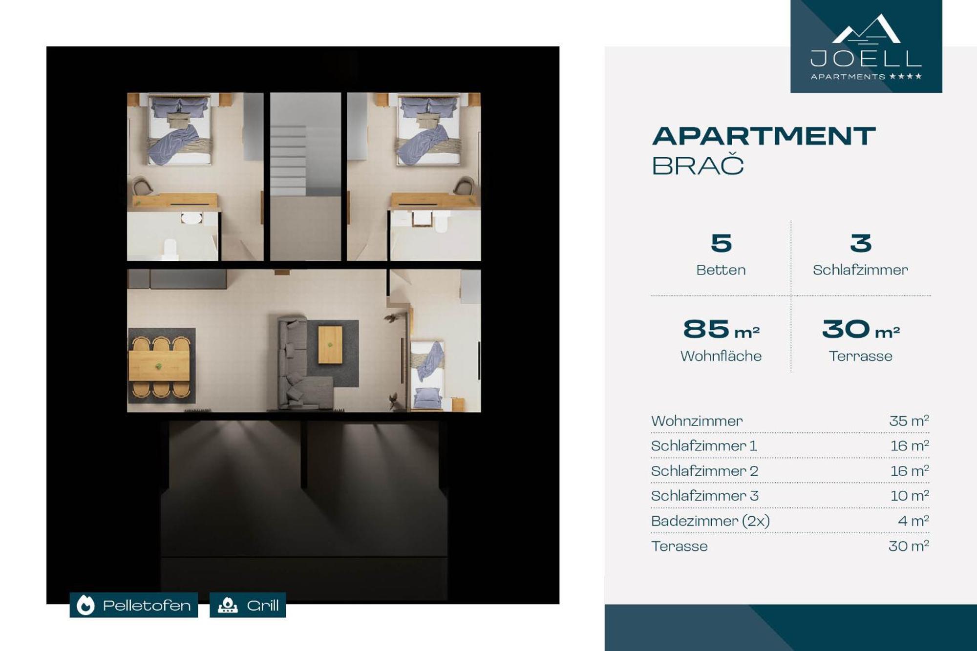 Joell Apartments Lokva Rogoznica Exteriér fotografie