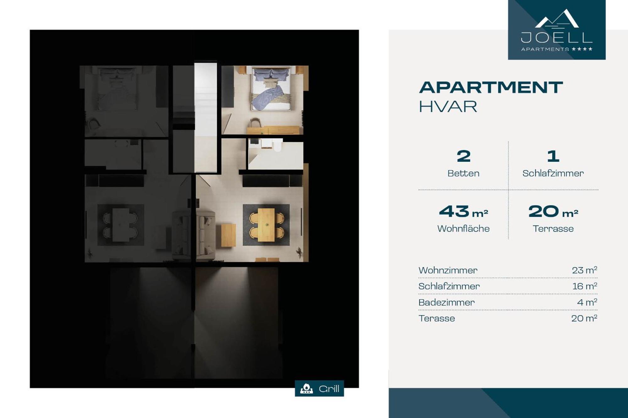 Joell Apartments Lokva Rogoznica Exteriér fotografie